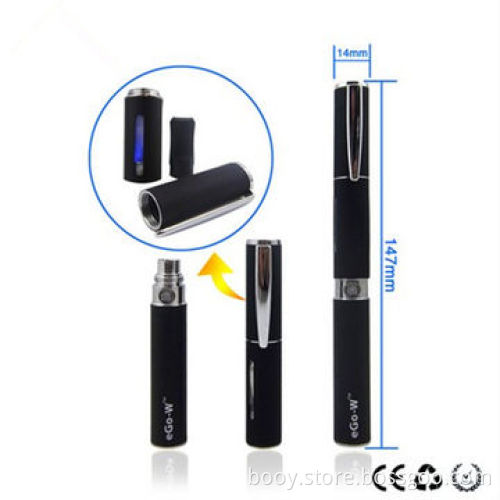 Hot selling pen style new eGo-W E-cigarette with 6-month warranty